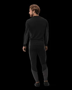 Haze Baselayer Set M Deep Black/Iron Grey