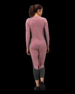 Haze Baselayer Set W Heather Rose/Iron Grey