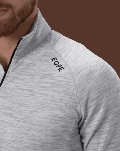 Haze Warm Wool 1/2 Zip M Grey Melange