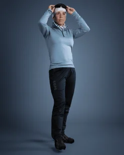 Haze Warm Wool 1/2 Zip W Winter Sky