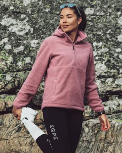 Pile Anorak W Heather Rose