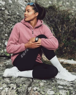 Pile Anorak W Heather Rose