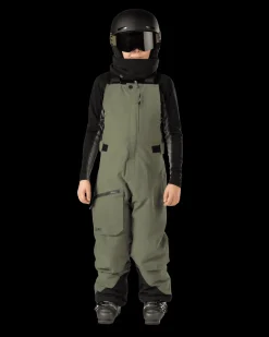 Qanuk Bib Pant JR Lichen Green