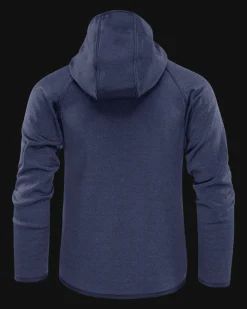 Qanuk Fleece Hood JR Navy Blazer Melange