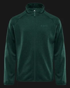 Qanuk Melange Fleece JR Forest Green Melange