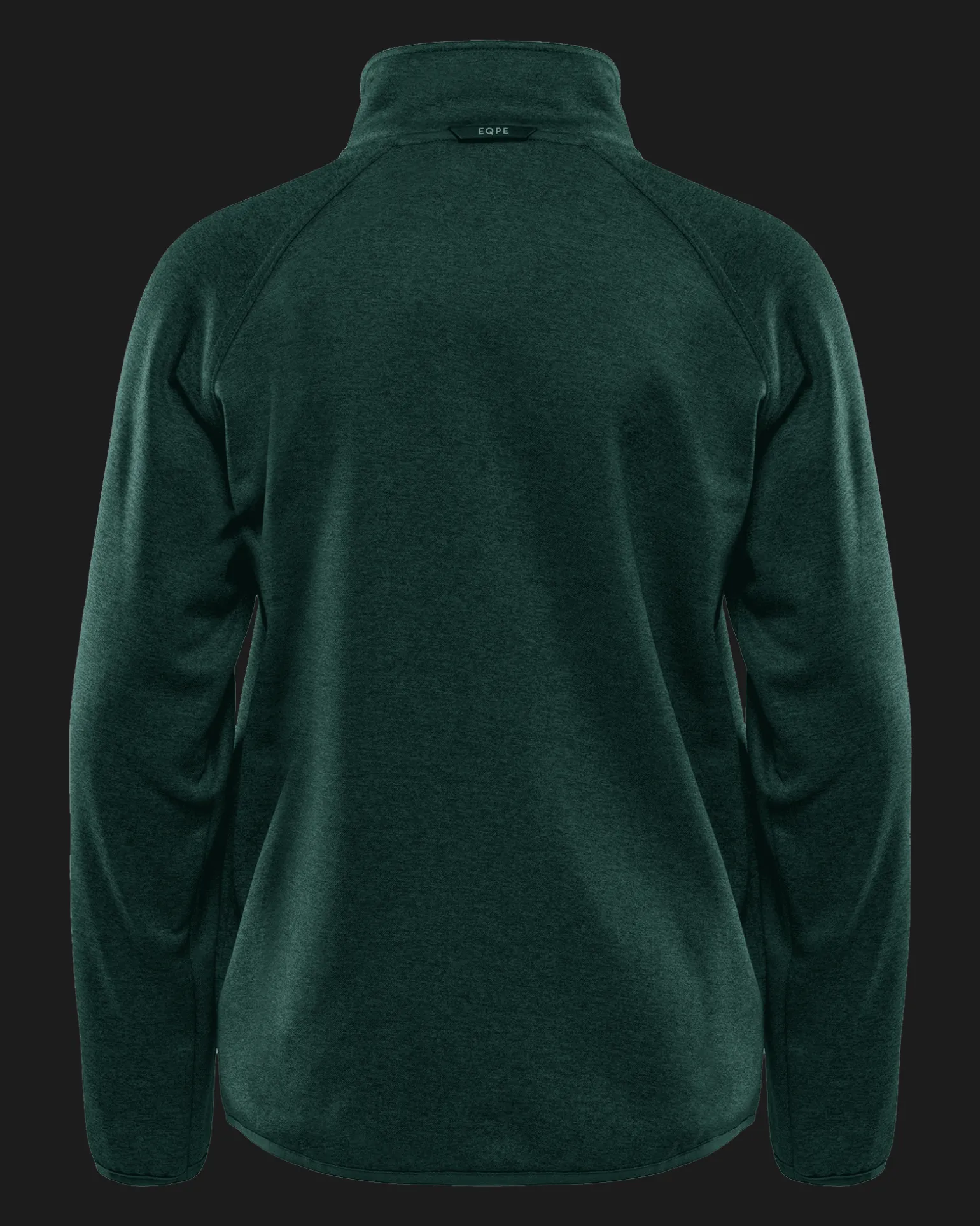 Qanuk Melange Fleece JR Forest Green Melange