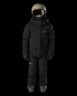 Qanuk Silhouette Jacket JR Deep Black