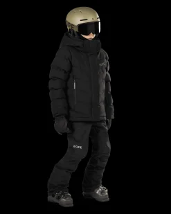 Qanuk Silhouette Jacket JR Deep Black