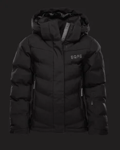 Qanuk Silhouette Jacket JR Deep Black