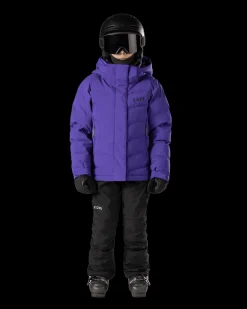 Qanuk Silhouette Jacket JR Alpine Violet