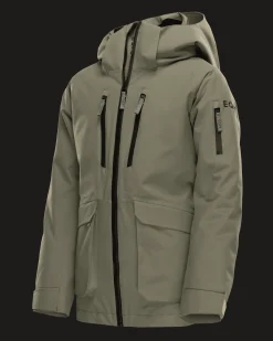 Ridge Insulated Jacket JR Lichen Green