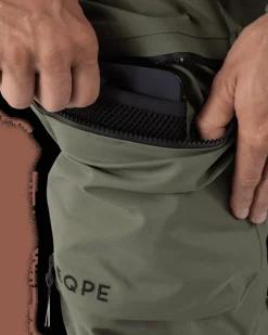 Rido Bib Shell Pant M Lichen Green