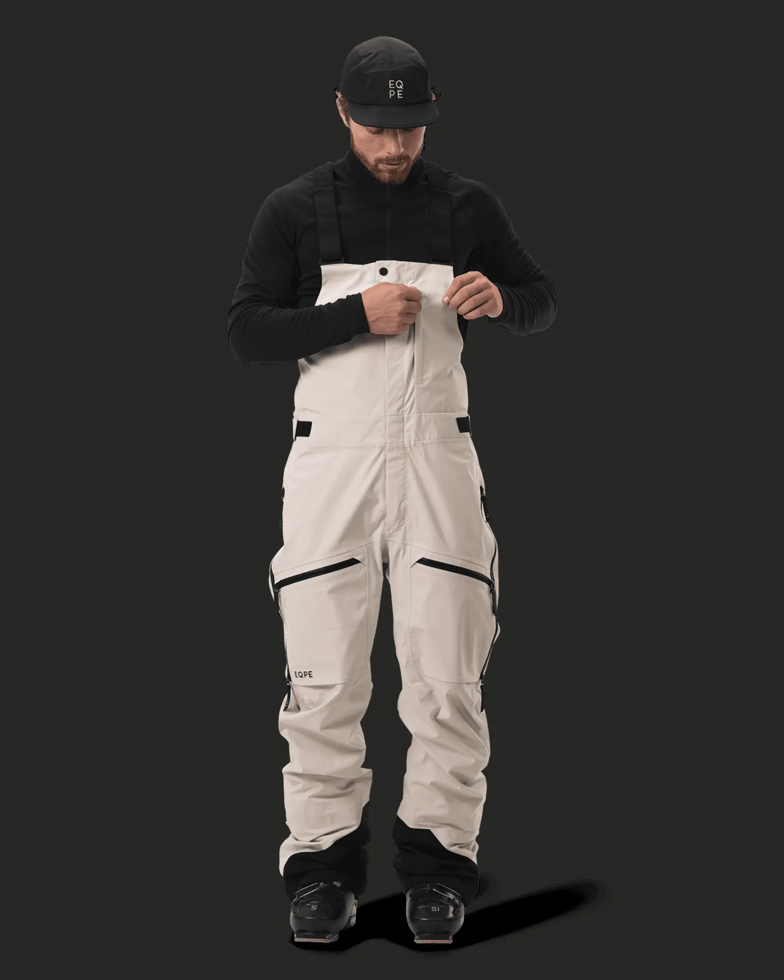 Rido Bib Shell Pant M Limestone