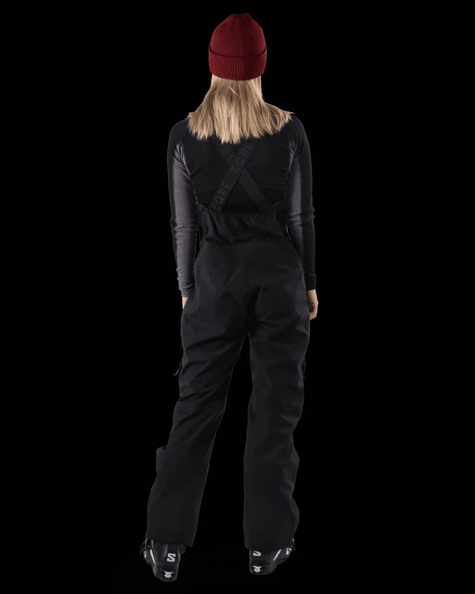 Rido Bib Shell Pant W Deep Black