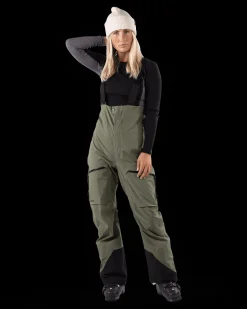 Rido Bib Shell Pant W Lichen Green