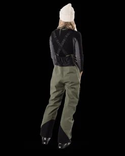 Rido Bib Shell Pant W Lichen Green