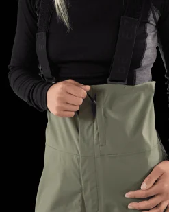 Rido Bib Shell Pant W Lichen Green