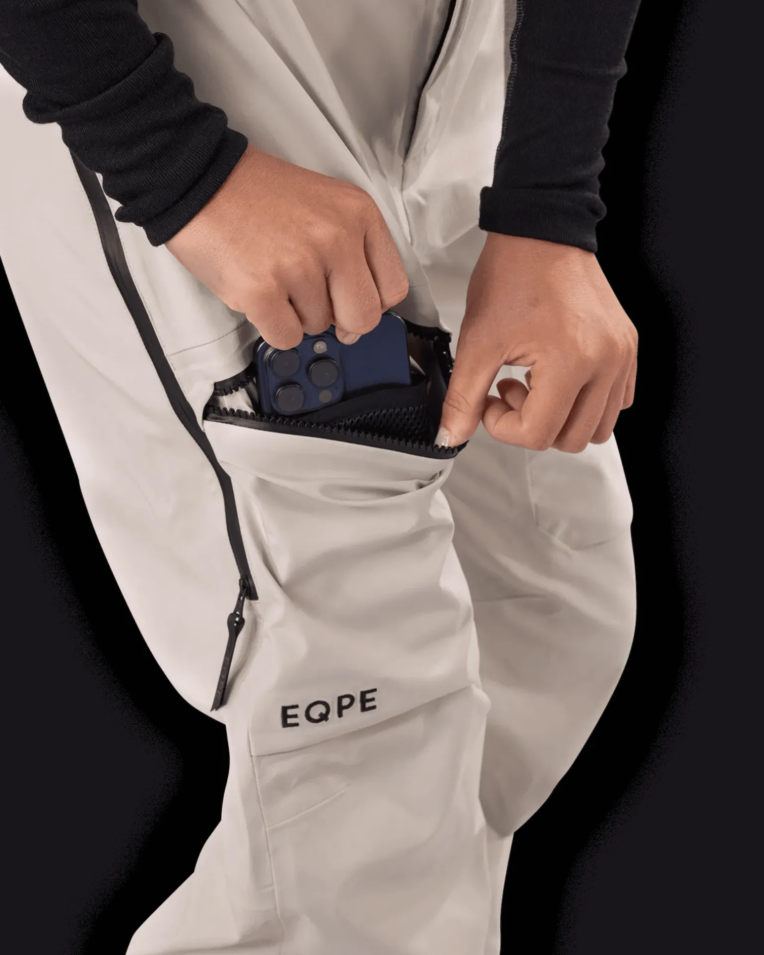 Rido Bib Shell Pant W Limestone