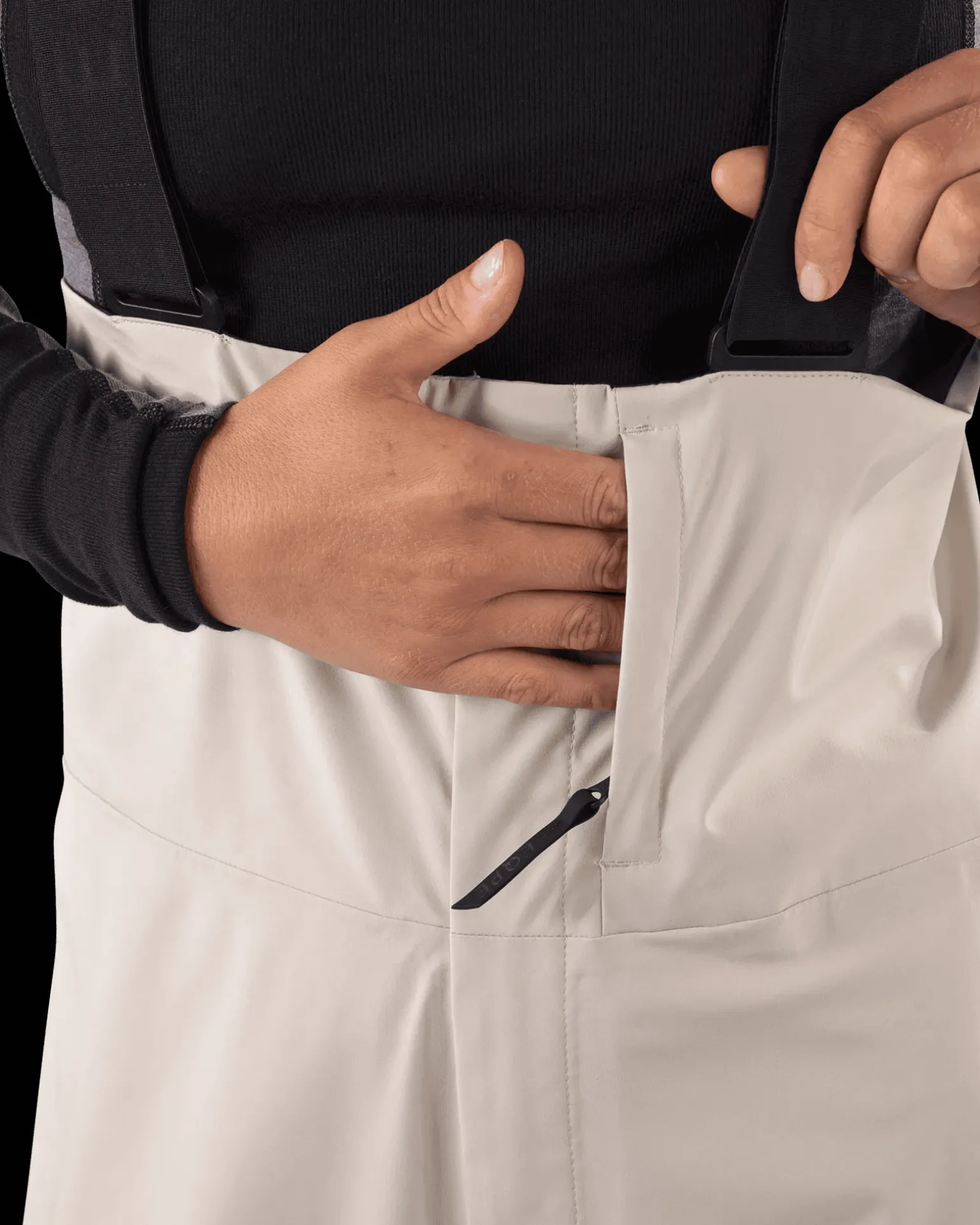 Rido Bib Shell Pant W Limestone