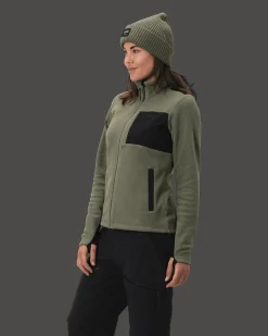 Rido Micro Fleece Jacket W Lichen Green