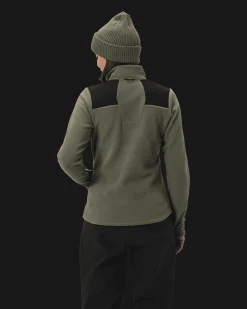 Rido Micro Fleece Jacket W Lichen Green