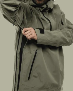 Rido Shell Anorak M Lichen Green