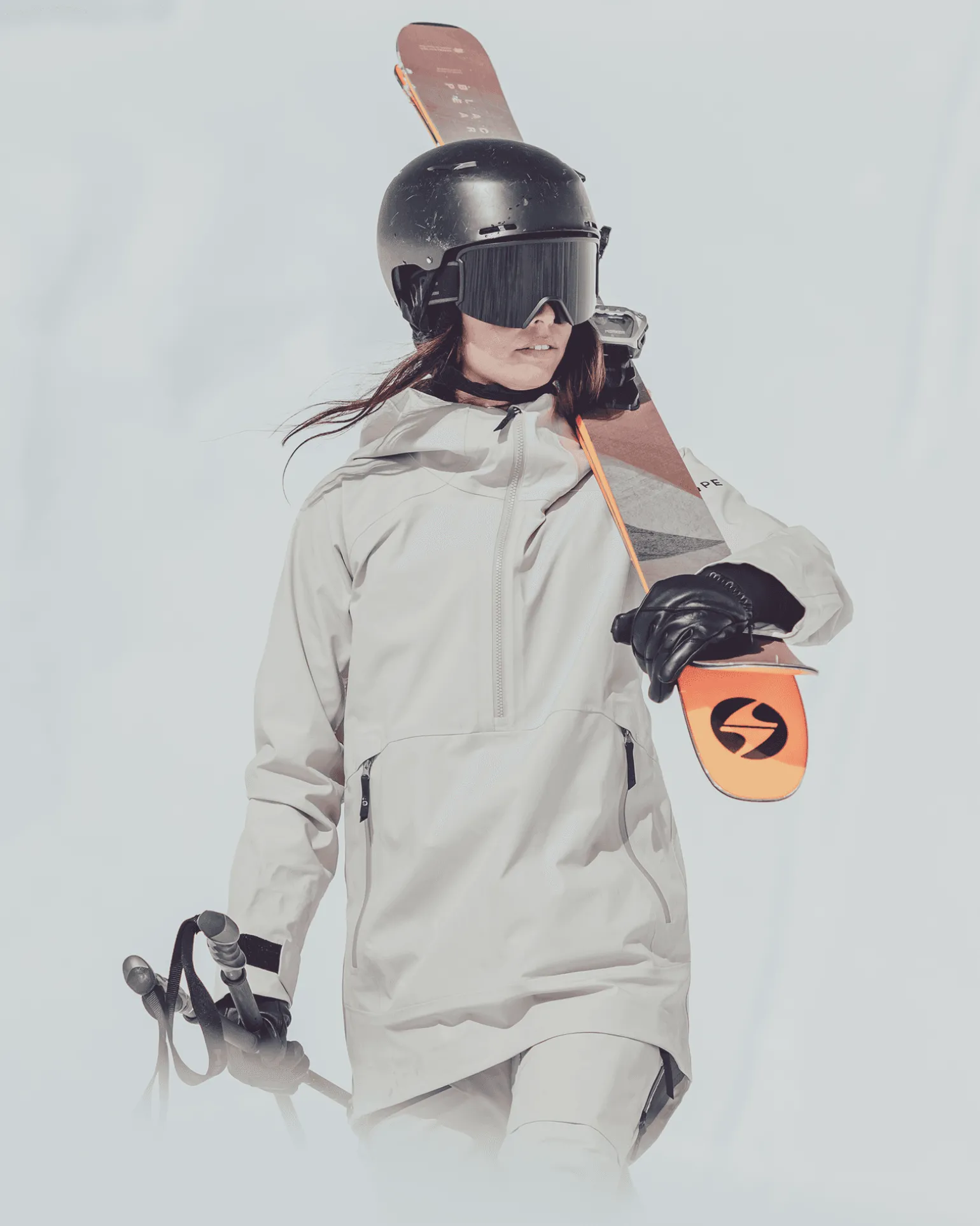 Rido Shell Anorak W Limestone dtm