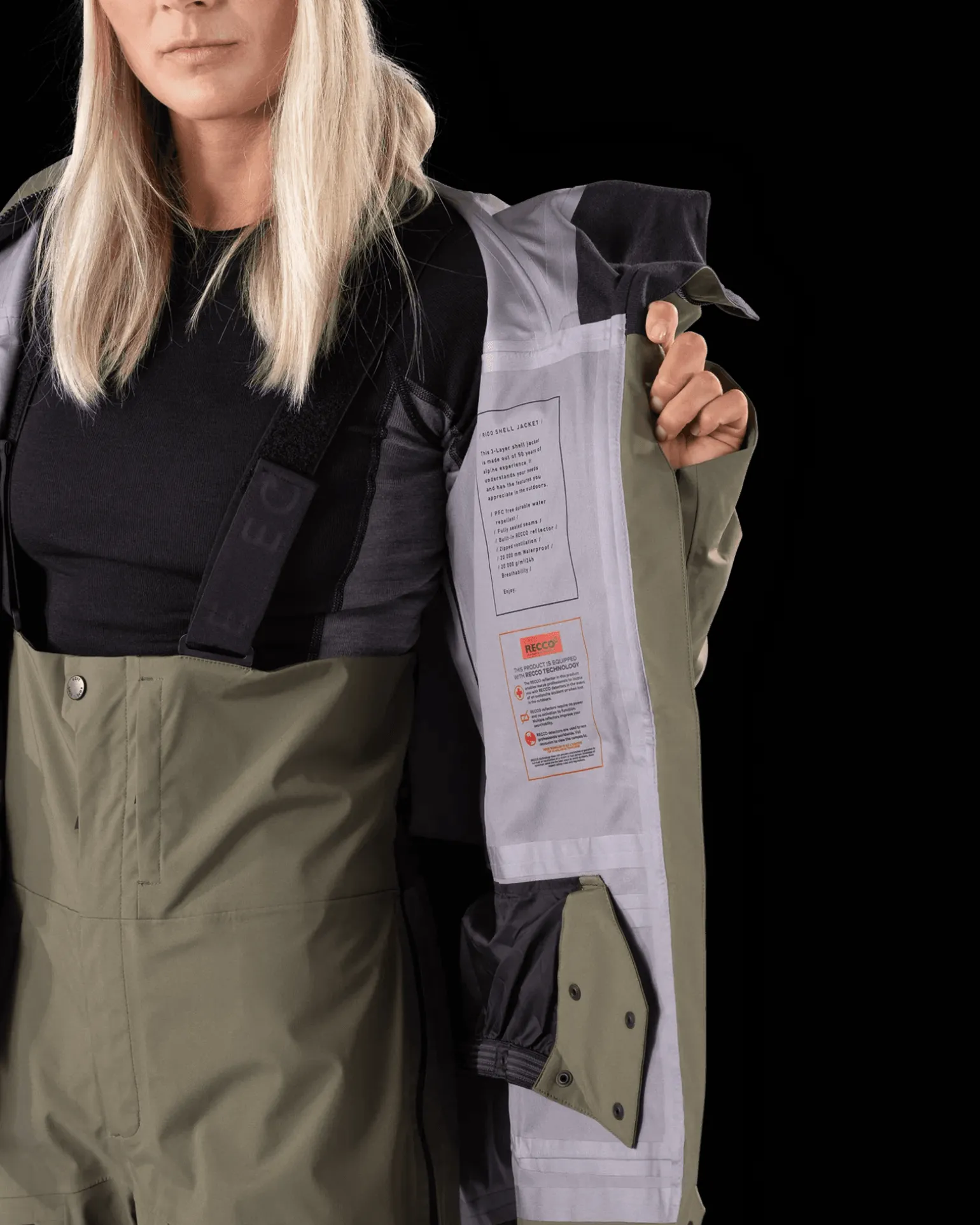 Rido Shell Jacket 2.0 W Lichen Green