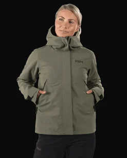 Rosse All Weather Jacket W Lichen Green