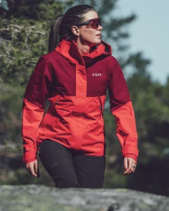 Rosse All Weather Jacket W High Risk Red