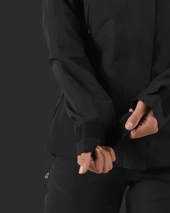 Rosse All Weather Jacket W Deep Black