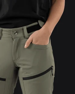 Rosse Stretch Pant W Lichen Green