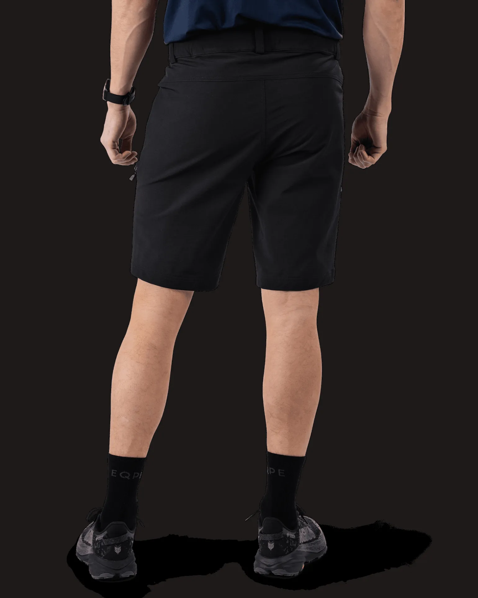 Rosse Stretch Shorts M Deep Black