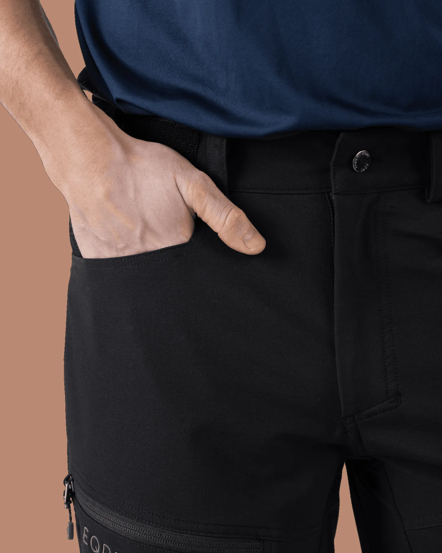 Rosse Stretch Shorts M Deep Black