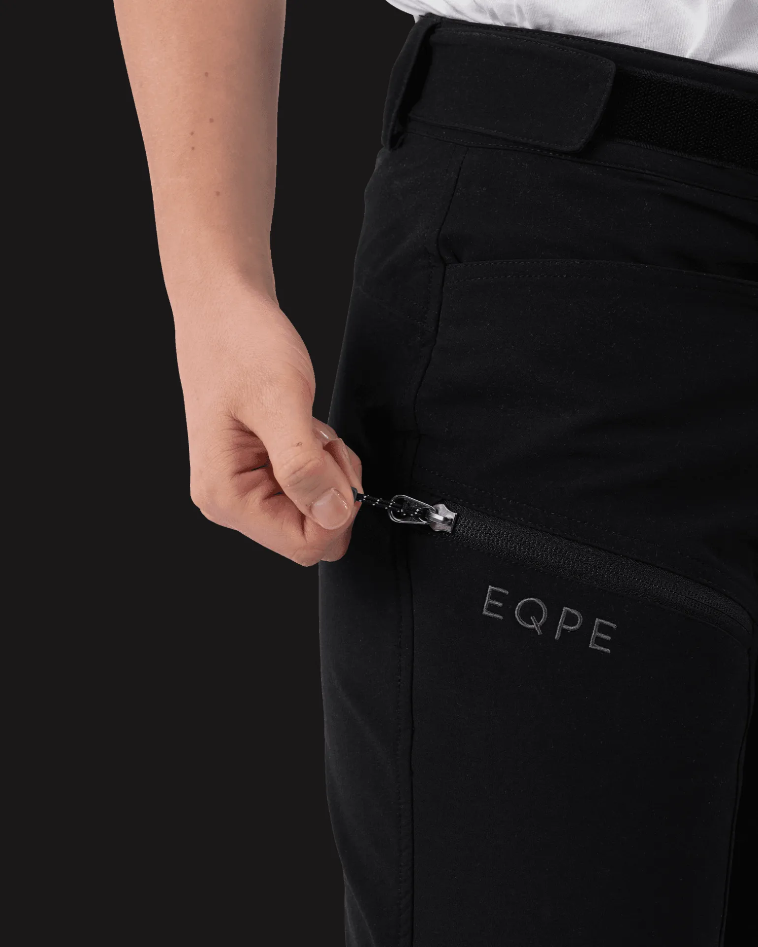 Rosse Stretch Shorts W Deep Black