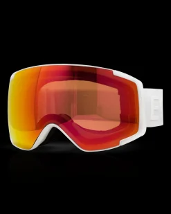 Sharp Small Face White Orange/Red Multi