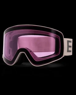 Sight Magnetic Small Face Matte Sepia Rose/Smoke Silver Mirror + Purple X-tra