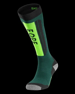 Ski Sock Deep Forest Green
