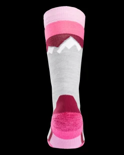 Ski Sock JR Grey Melange