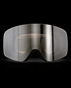 Vision Small Face Matt White/Brown/Silver Mirror